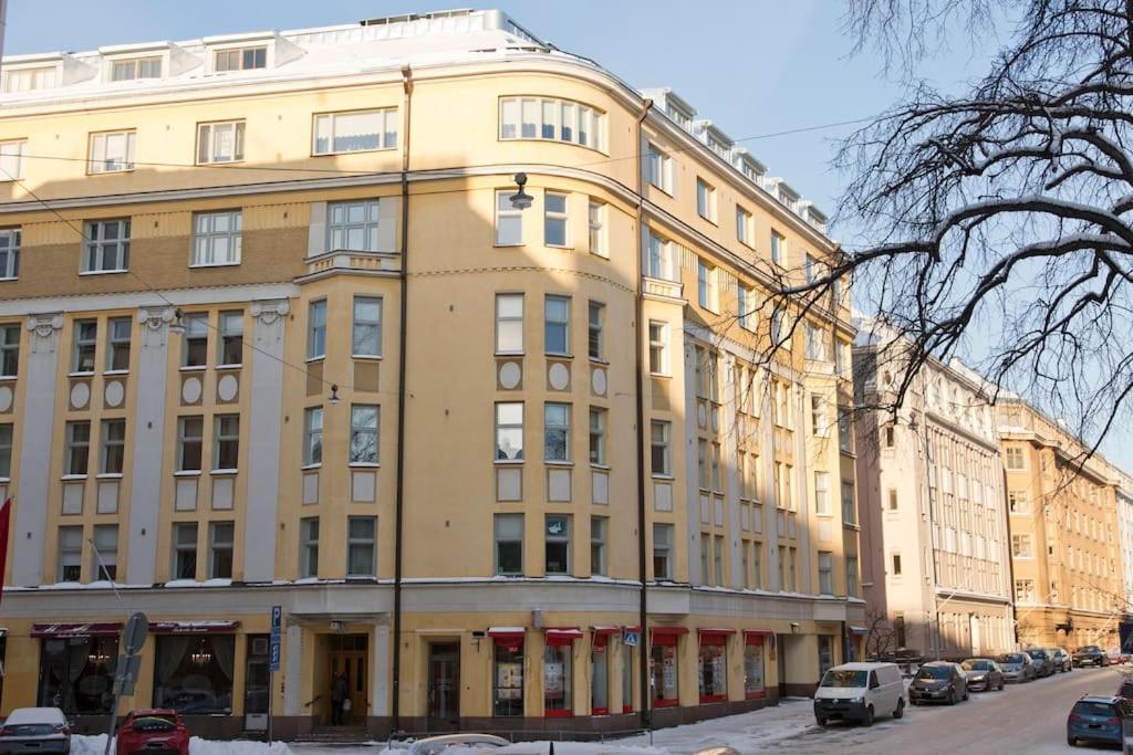 Stylish Studio In The Centre Helsingfors Exteriör bild